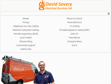 Tablet Screenshot of davidsavery.com